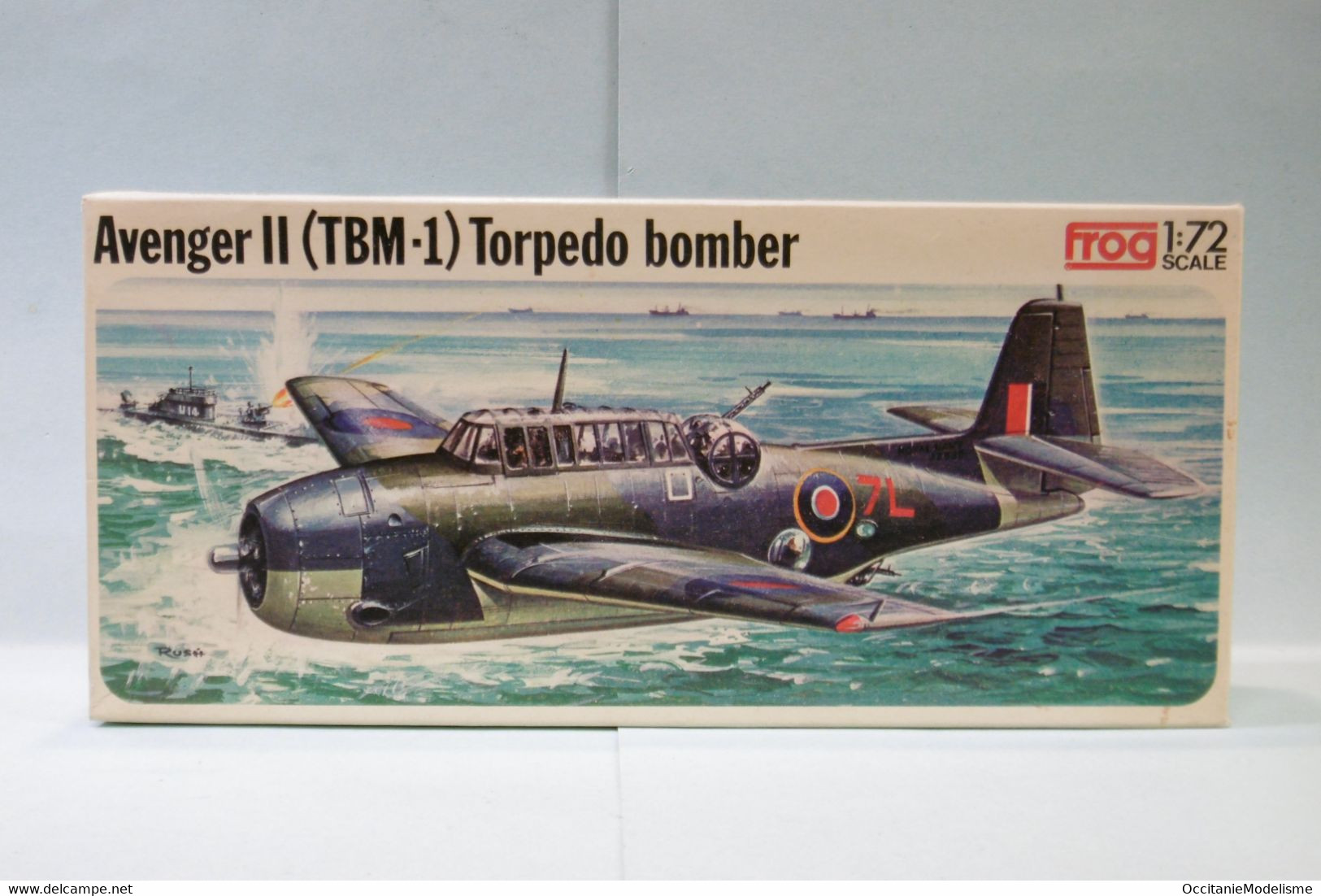 Frog - AVENGER II TBM-1 Torpedo Bomber Maquette Avion Kit Plastique Réf. F244 BO 1/72 - Avions