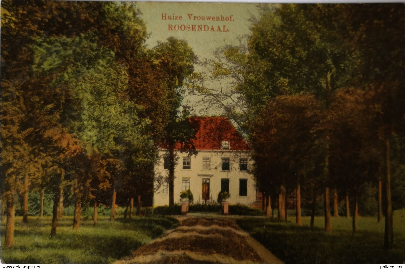 Roosendaal (N - Br.) Huize Vrouwenhof 1914 Militair Post - Roosendaal