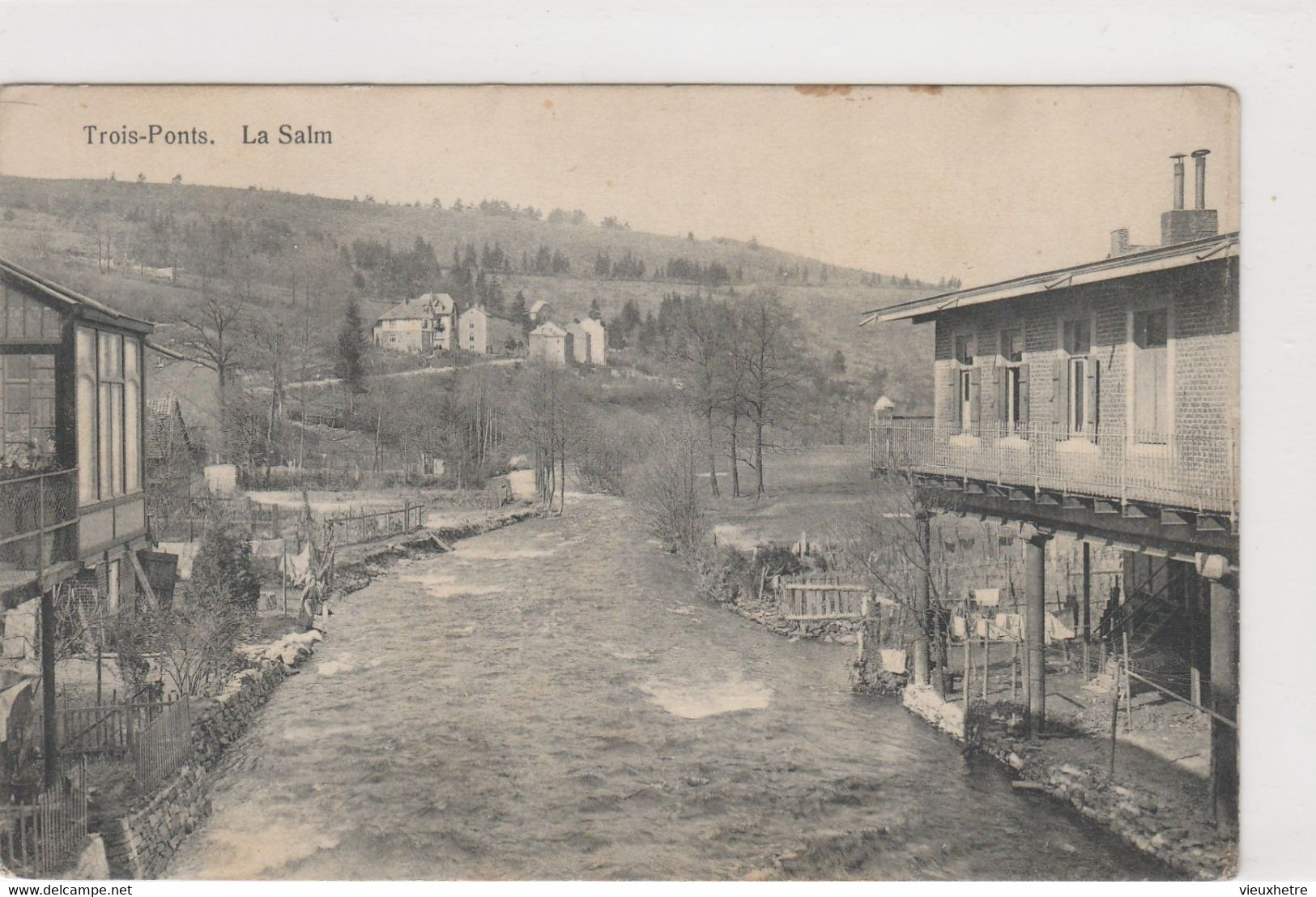 Trois-ponts  Stavelot  Ambulant BAHNPOST LUTTICH - TROIS PONTS - Trois-Ponts