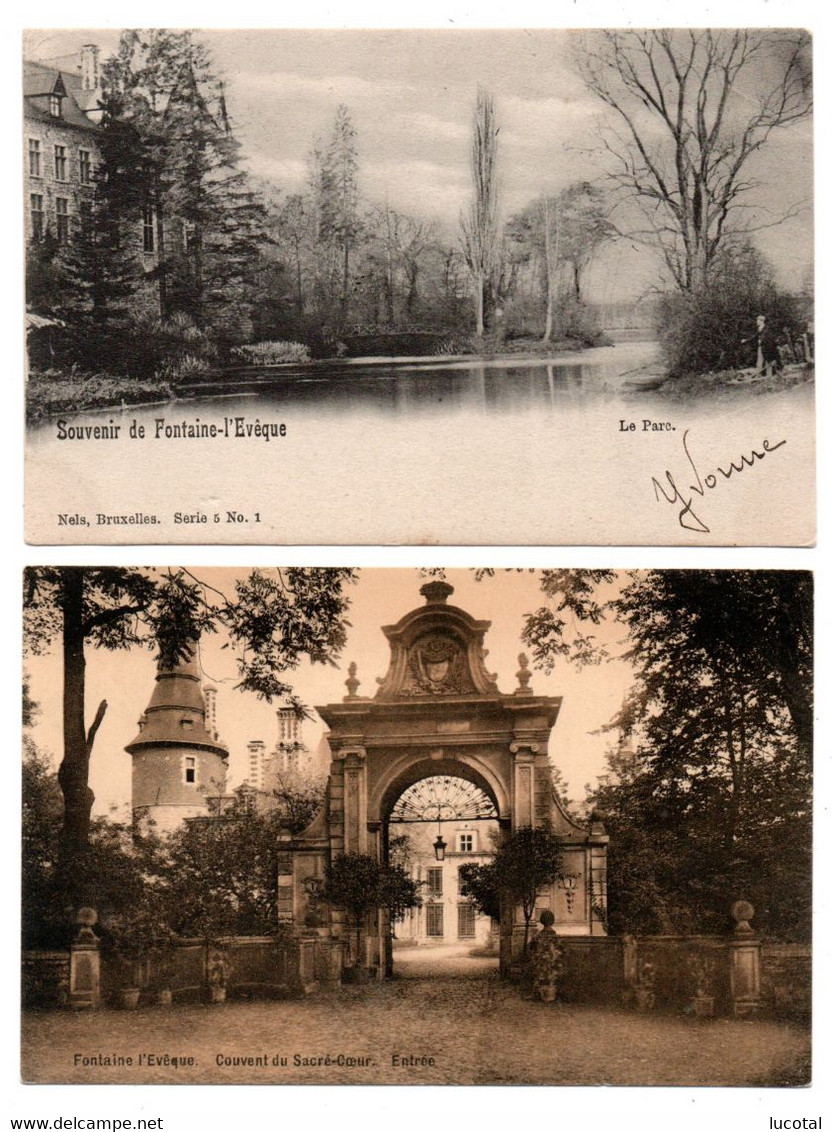 Fontaine L' Evêque - Lot De 9 Cartes Postales - Fontaine-l'Eveque