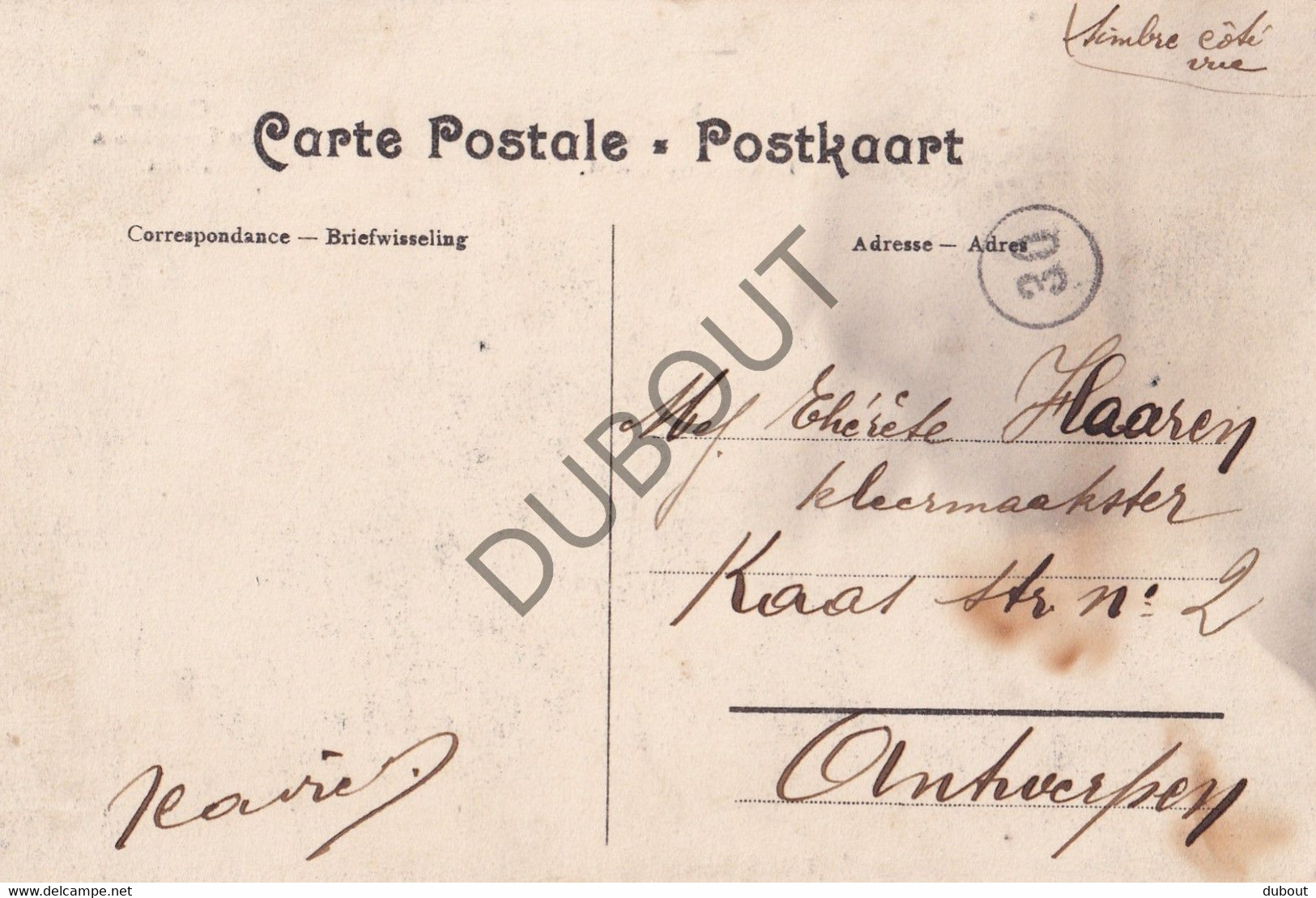 Postkaart/Carte Postale - Lubbeek - Steenweg Van Leuven Op Diest - Tram (C3675) - Lubbeek