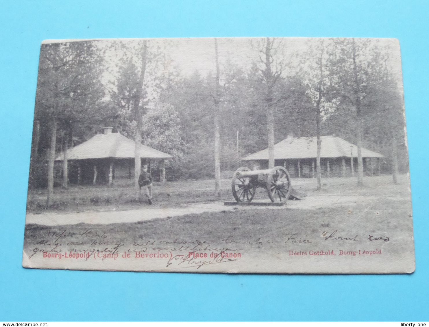 Place Du CANON Bourg-Léopold ( Camp De Beverloo ) > ( Edit.: Désiré Gotthold )  Anno 1904 ( Zie/voir Scans ) ! - Leopoldsburg (Camp De Beverloo)