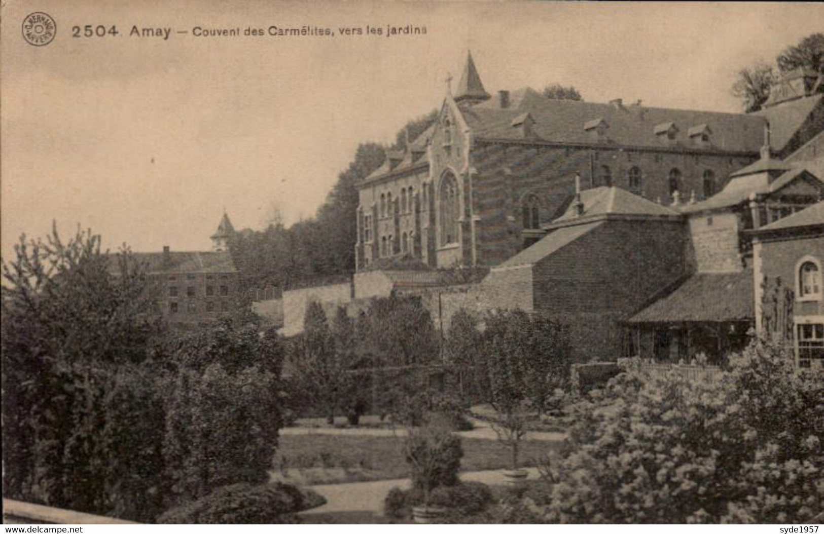 Amay - Couvent Des Carmélites Vers Les Jardins  Début 1900 - Amay