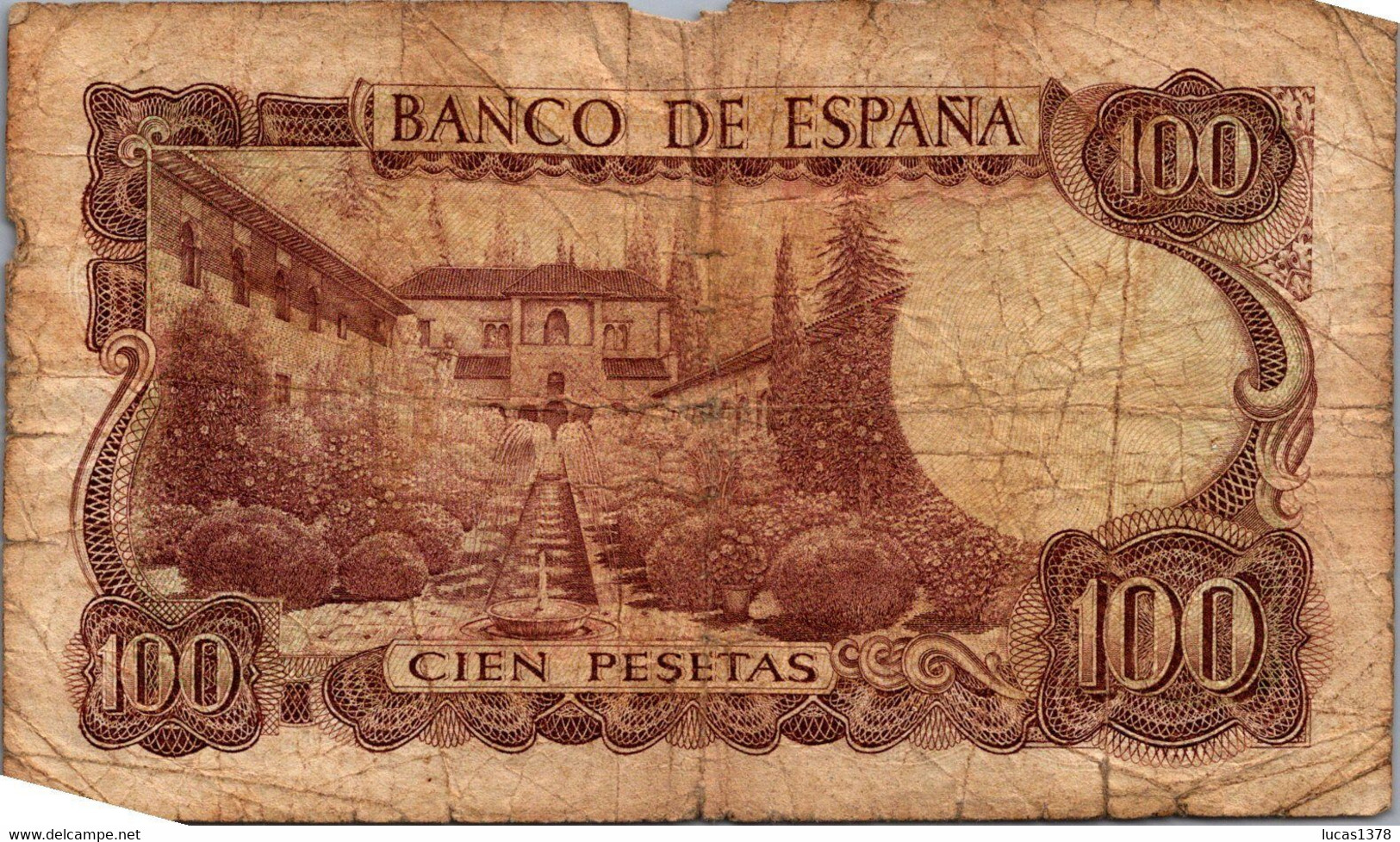 4 BILLETS 100 PESETAS 1970 - 100 Peseten