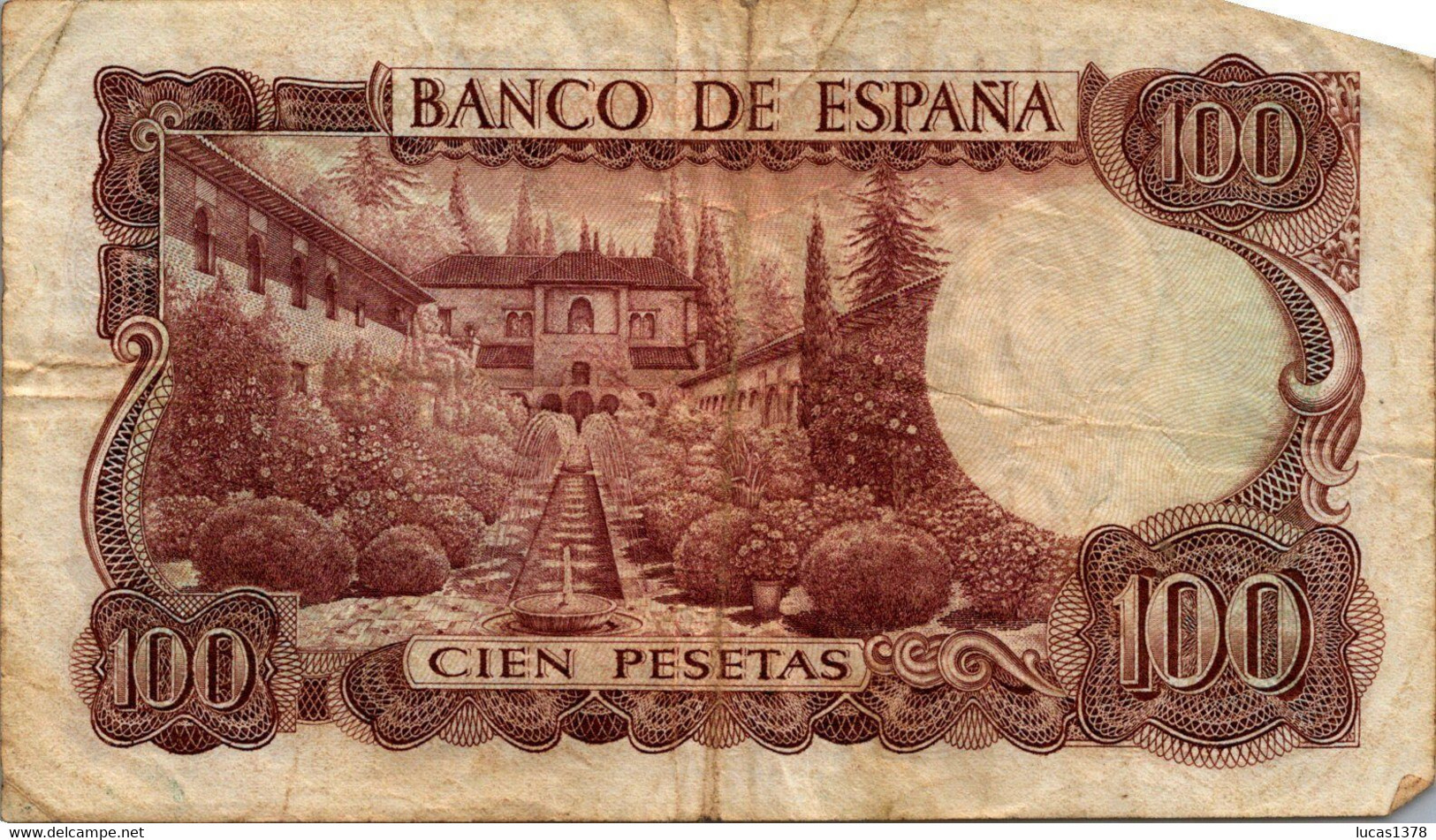 4 BILLETS 100 PESETAS 1970 - 100 Peseten