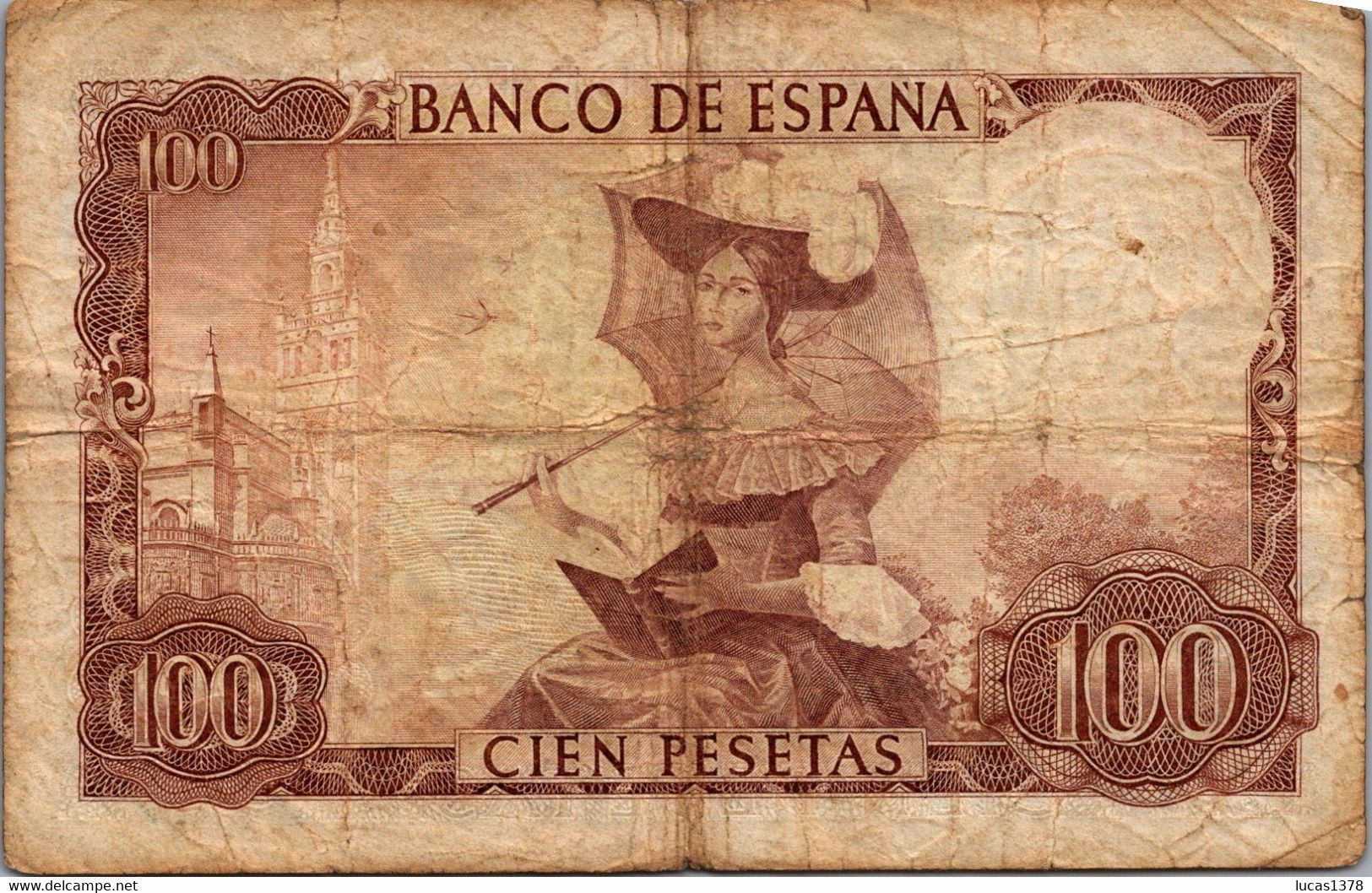 ESPAGNE /  100 PESETAS 1965 - 100 Pesetas