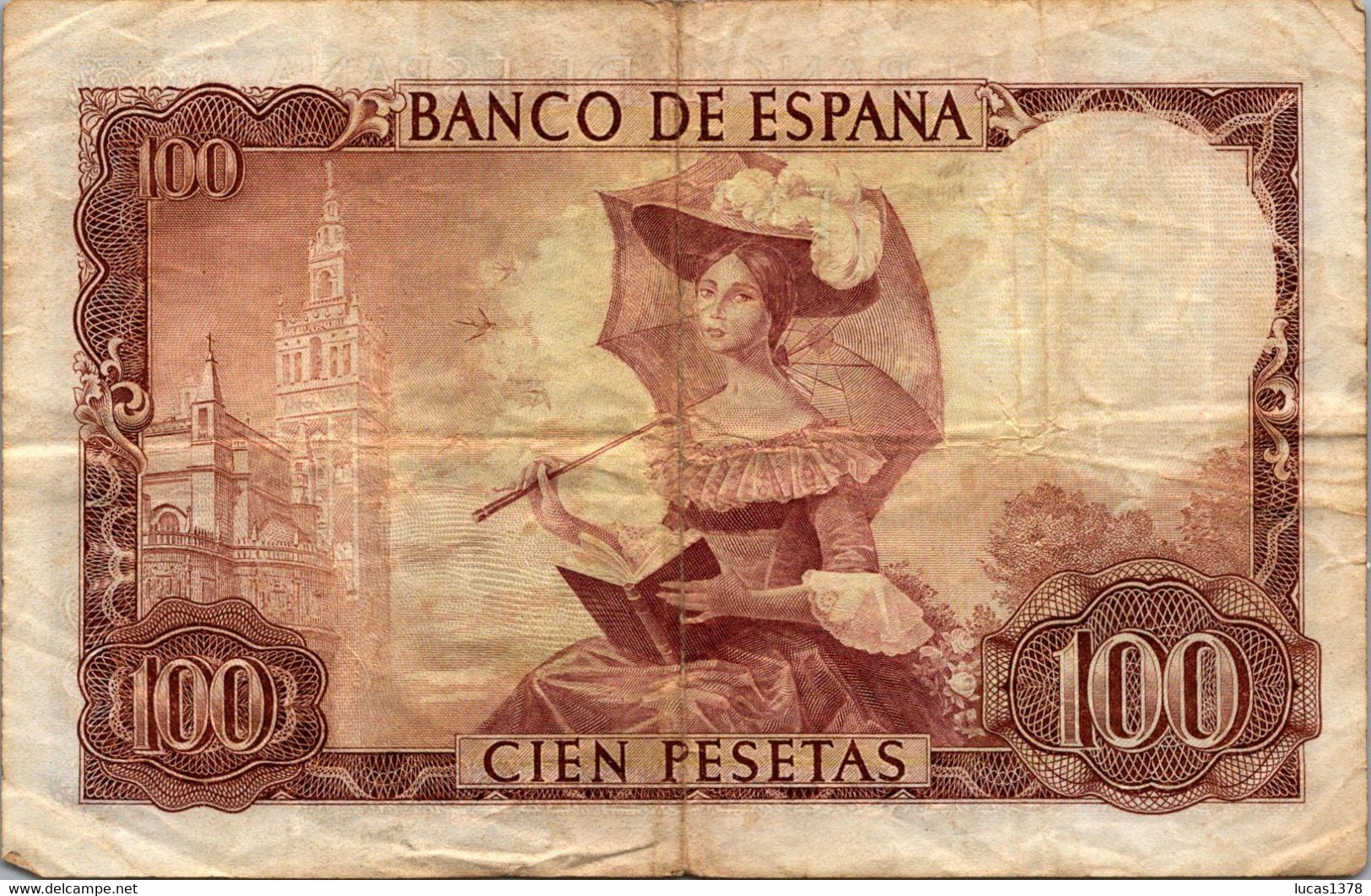 ESPAGNE /  100 PESETAS 1965 - 100 Peseten