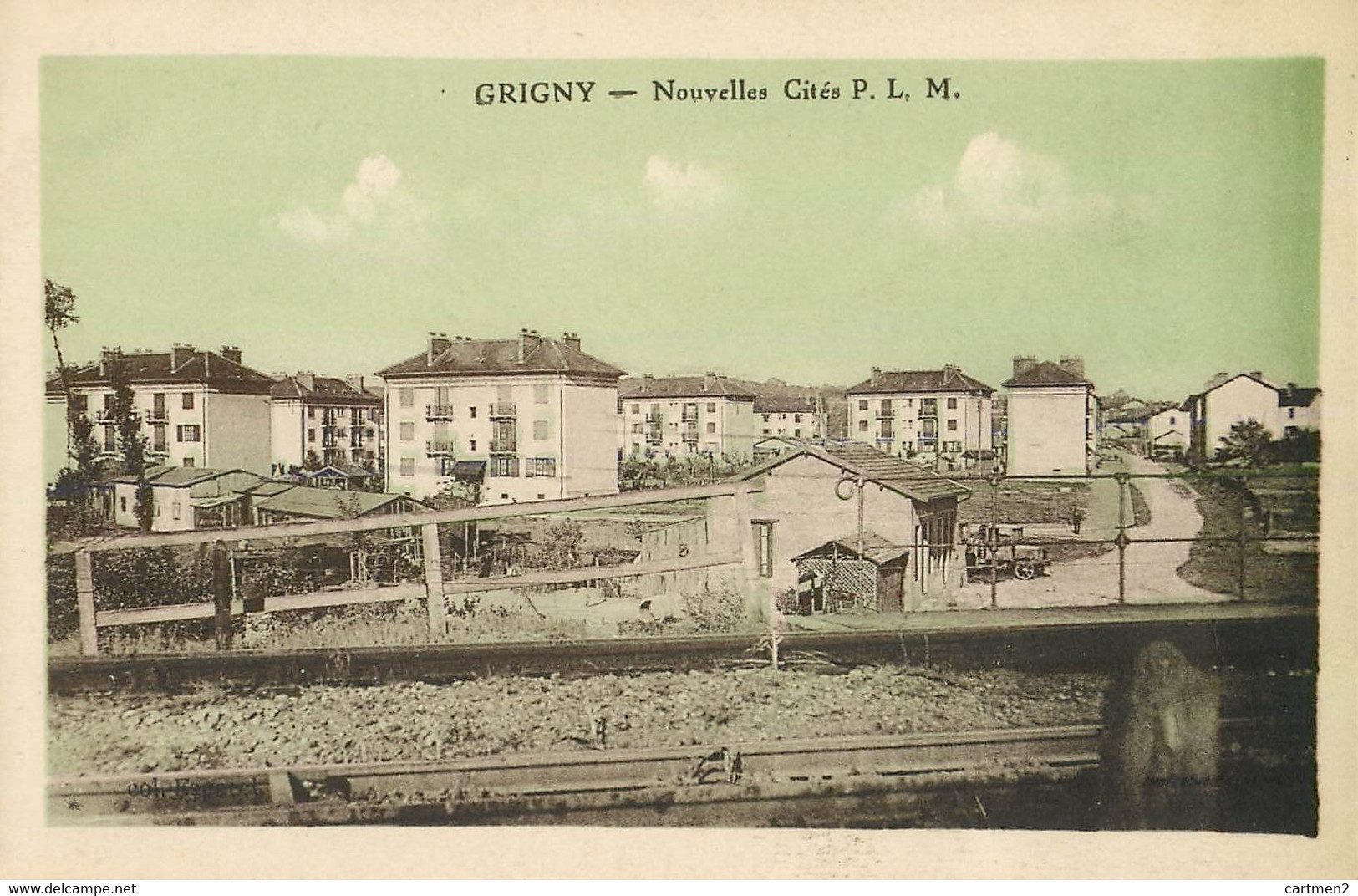 GRIGNY NOUVELLES CITES P.L.M. 69 RHONE - Grigny