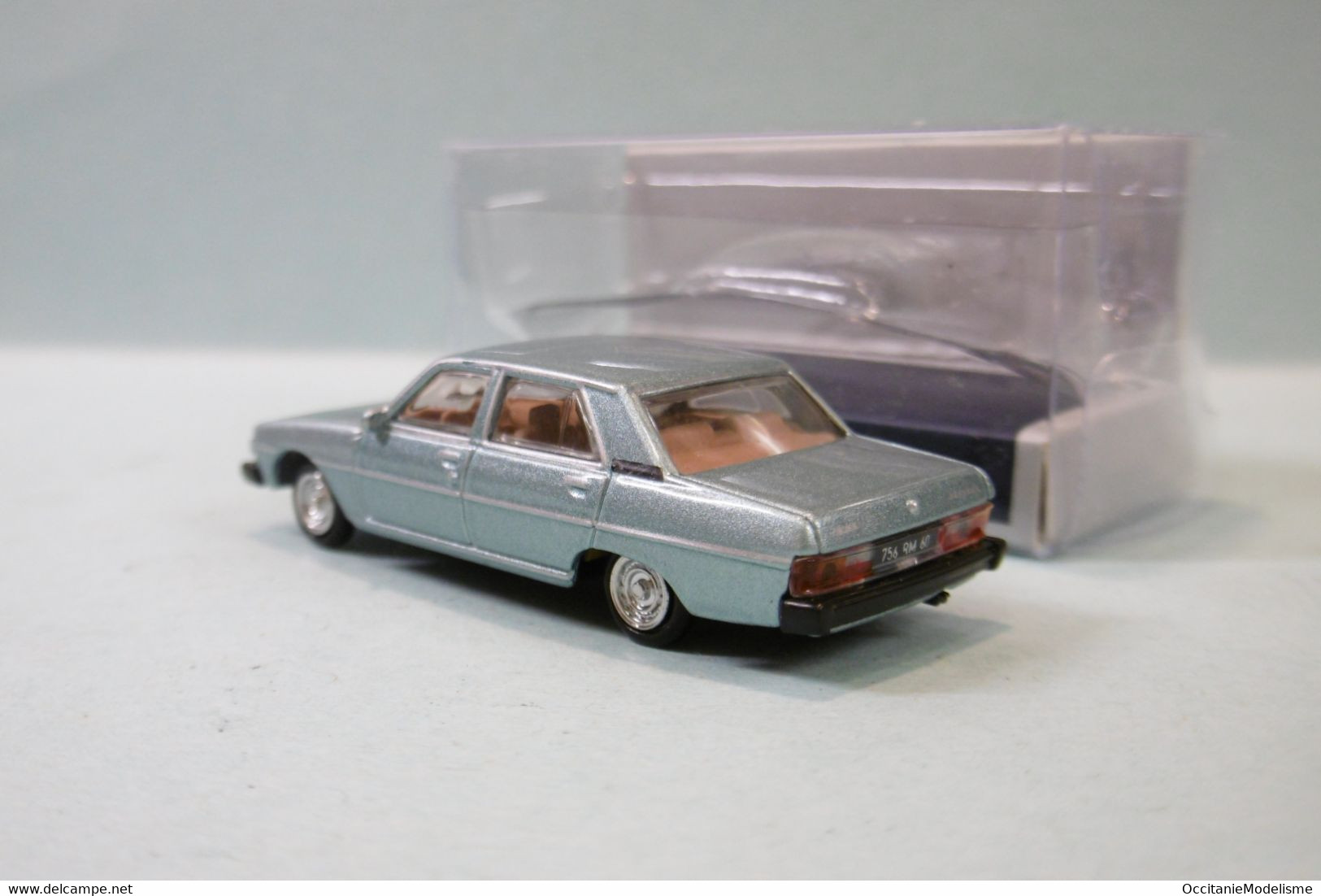 Norev - PEUGEOT 604 SL 1977 Bleu Métallisé Réf. 476412 Neuf NBO HO 1/87 - Veicoli Da Strada