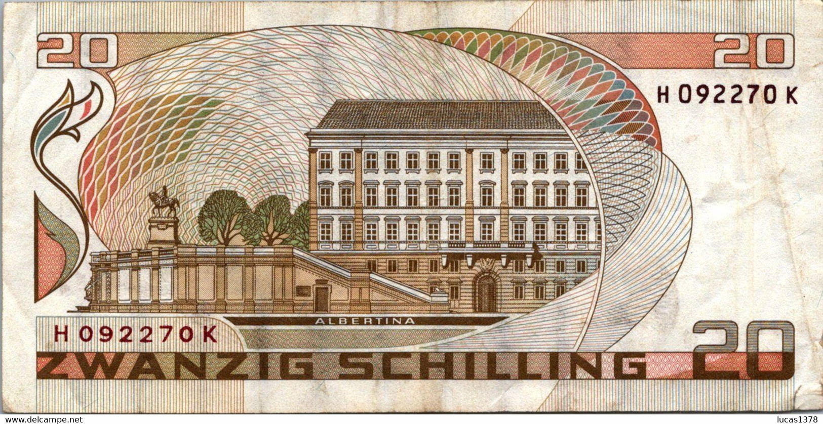 AUTRICHE 20 SCHILLING  1985 - Oesterreich