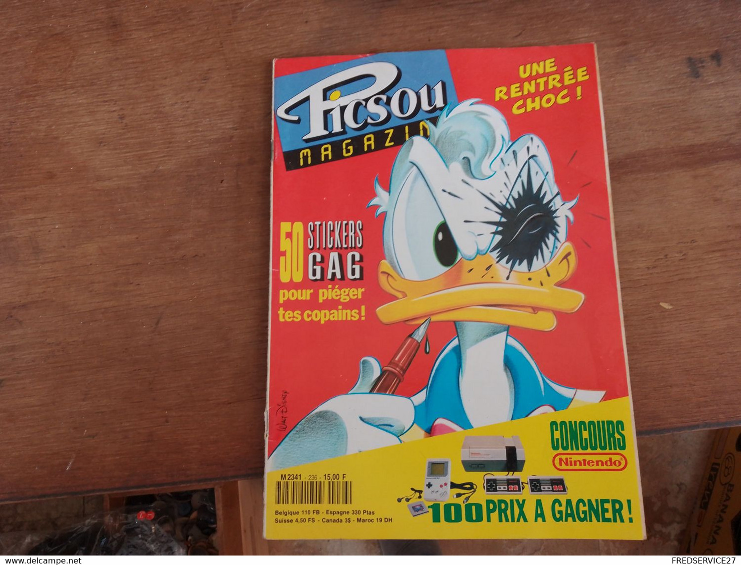 74 //   PICSOU MAGAZINE N°236 /1991 - Picsou Magazine