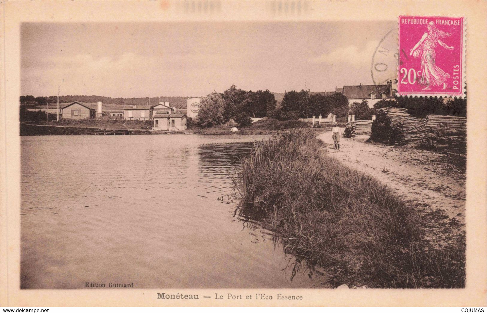 89 - MONETEAU - S10996 - Le Port De L'Eco Essence - L1 - Moneteau