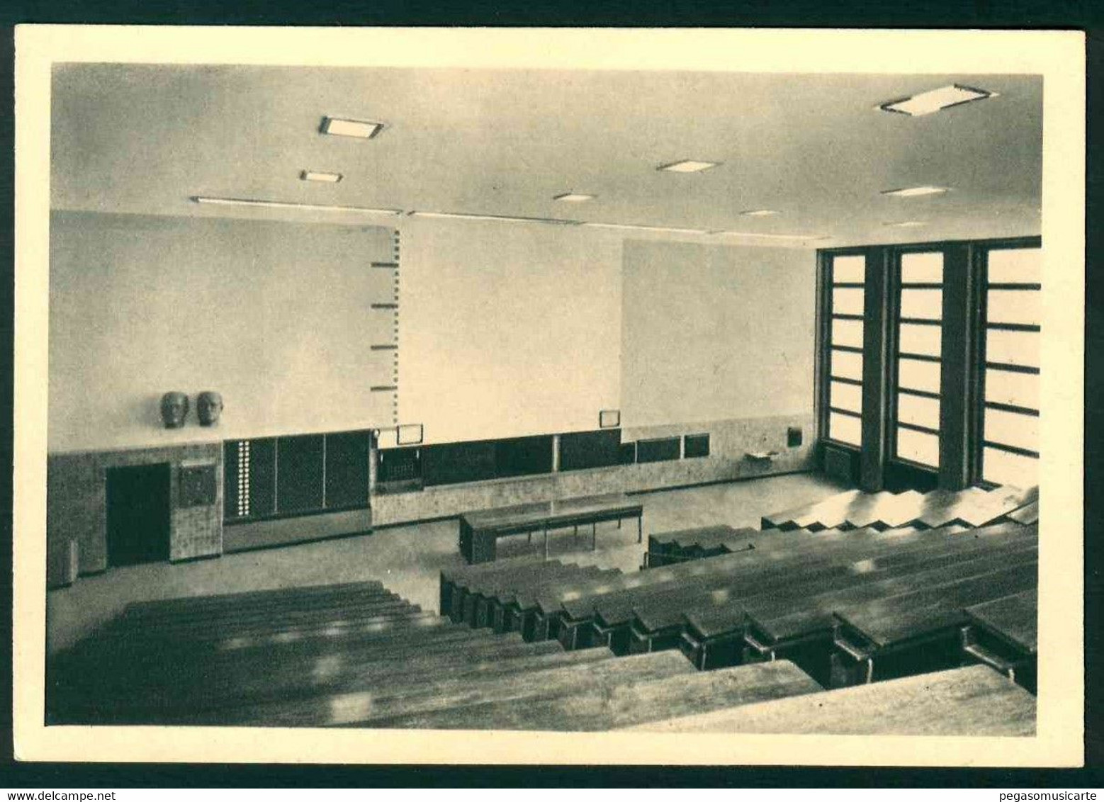 CLM232 - ROMA CITTA' UNIVERSITARIA - UN'AULA DELL'ISTITUTO DI FISICA 1940 CIRCA - Unterricht, Schulen Und Universitäten