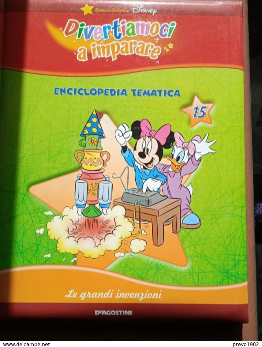 Volumi Sfusi Collana "divertiamoci A Imparare Enciclopedia Tematica"   Sistema Didattico Disney - Juveniles