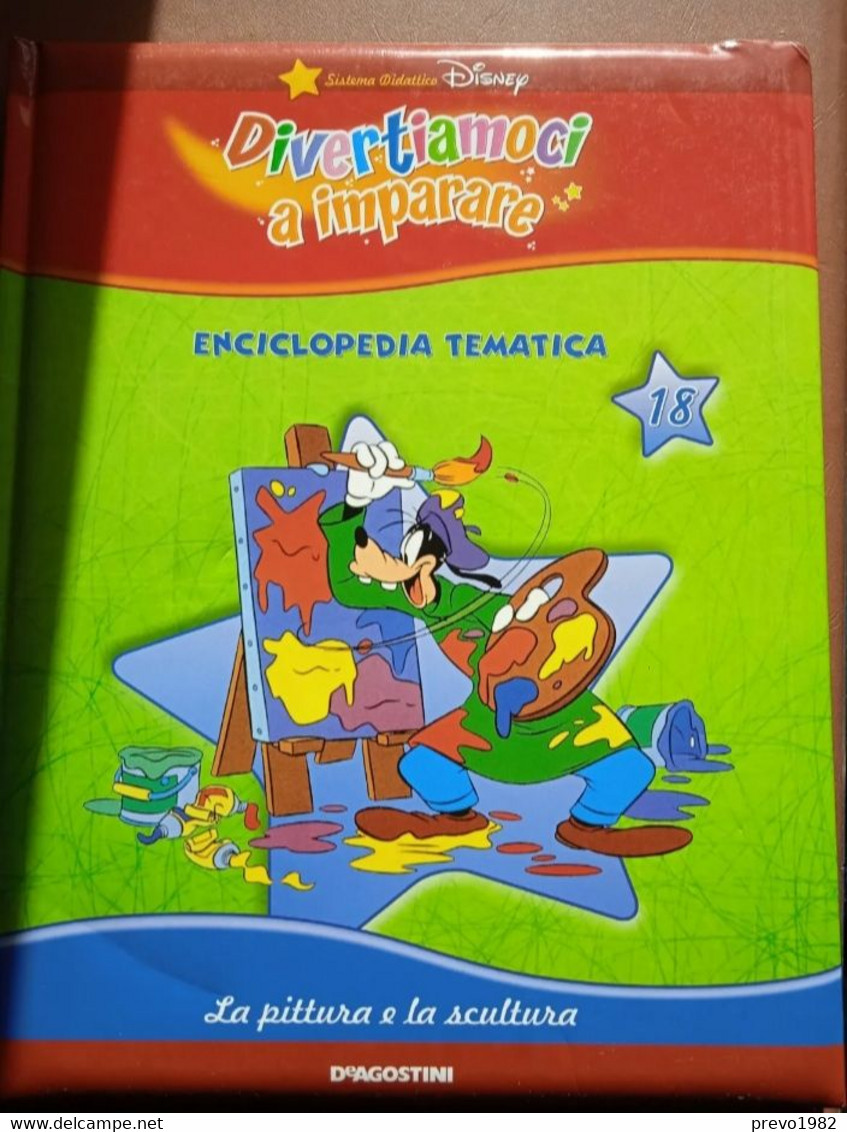 Volumi Sfusi collana "divertiamoci a imparare enciclopedia tematica"   sistema didattico Disney