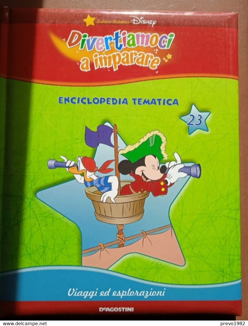 Volumi Sfusi collana "divertiamoci a imparare enciclopedia tematica"   sistema didattico Disney