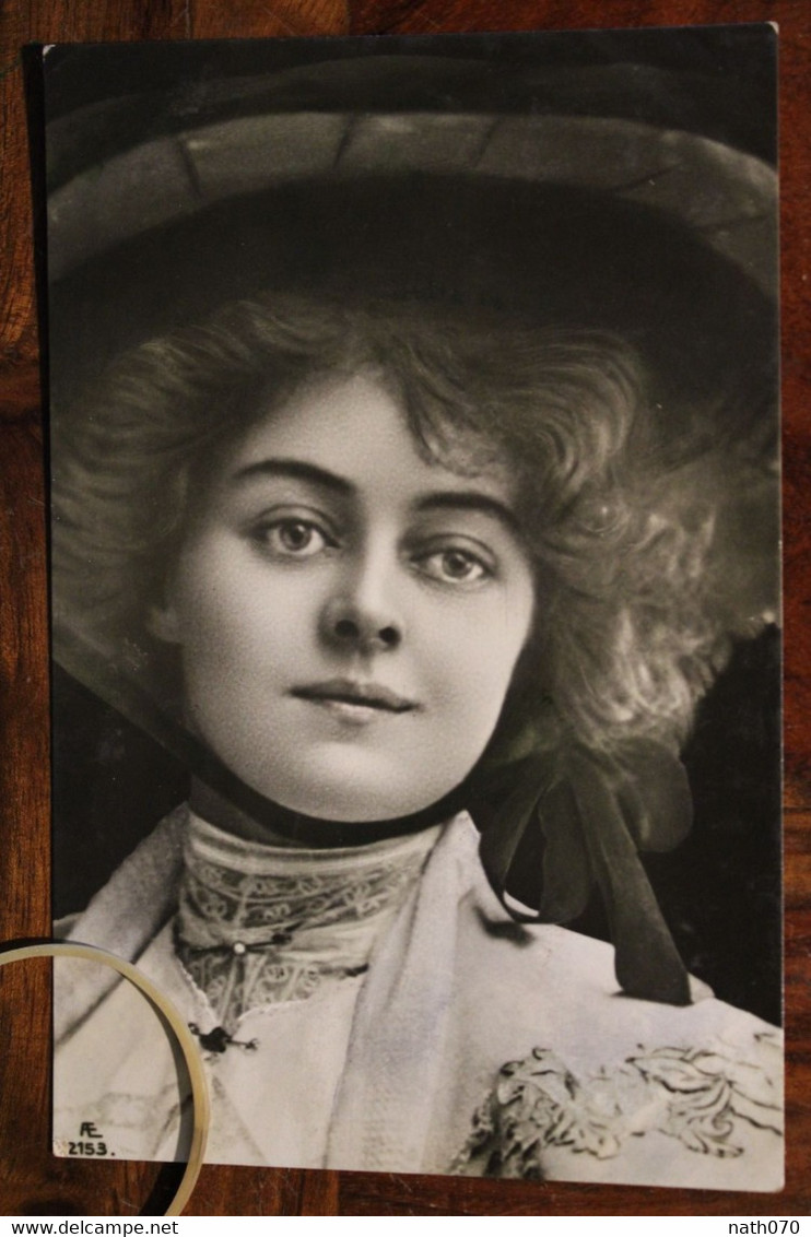 AK 1906 Cpa Femme Elegante Chapeau Mode Elsass Portrait - Vrouwen