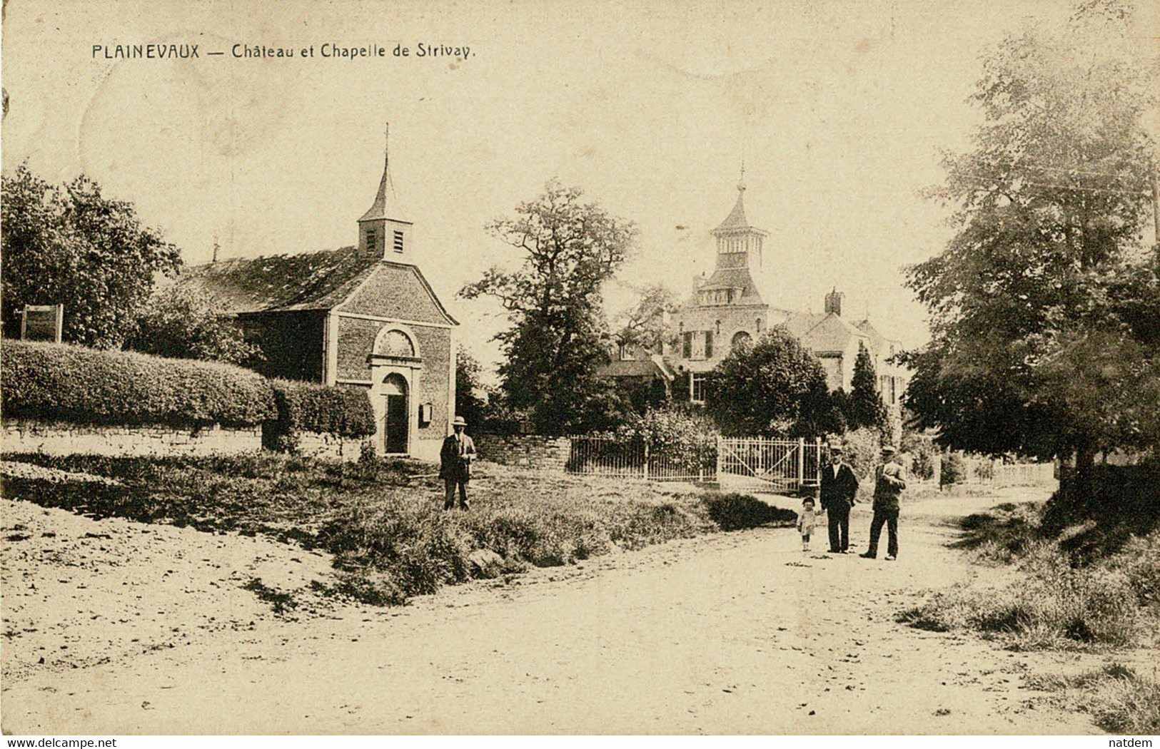 Plainevaux, Château Et Chapelle De Strivay - Neupré