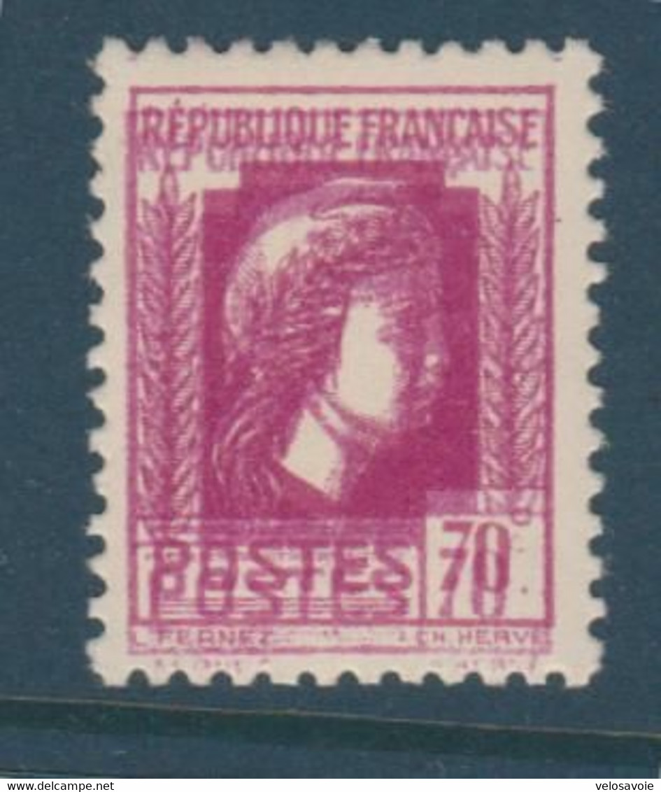 N° 635 VARIETE IMPRESSION DOUBLE ** - Unused Stamps