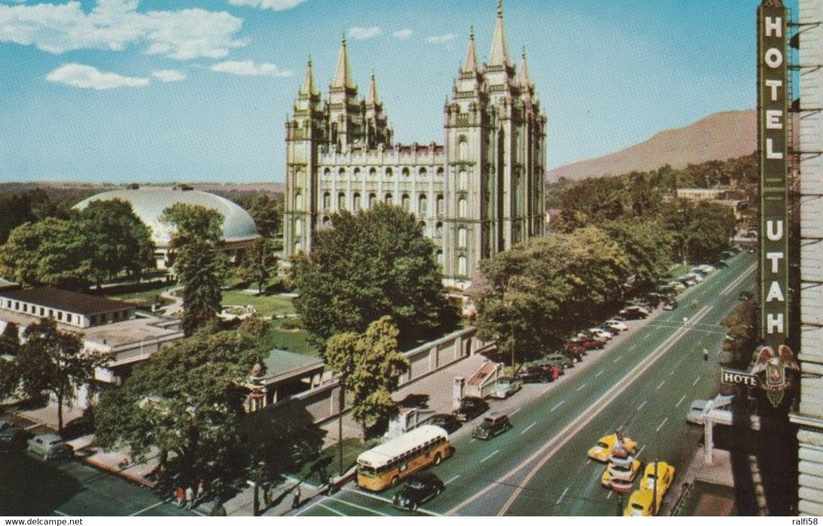 2 AK USA / Utah * Mormon Tempel In Salt Lake City - Größte Tempel Der Kirche Jesu Christi Der Heiligen Der Letzten Tage - Salt Lake City