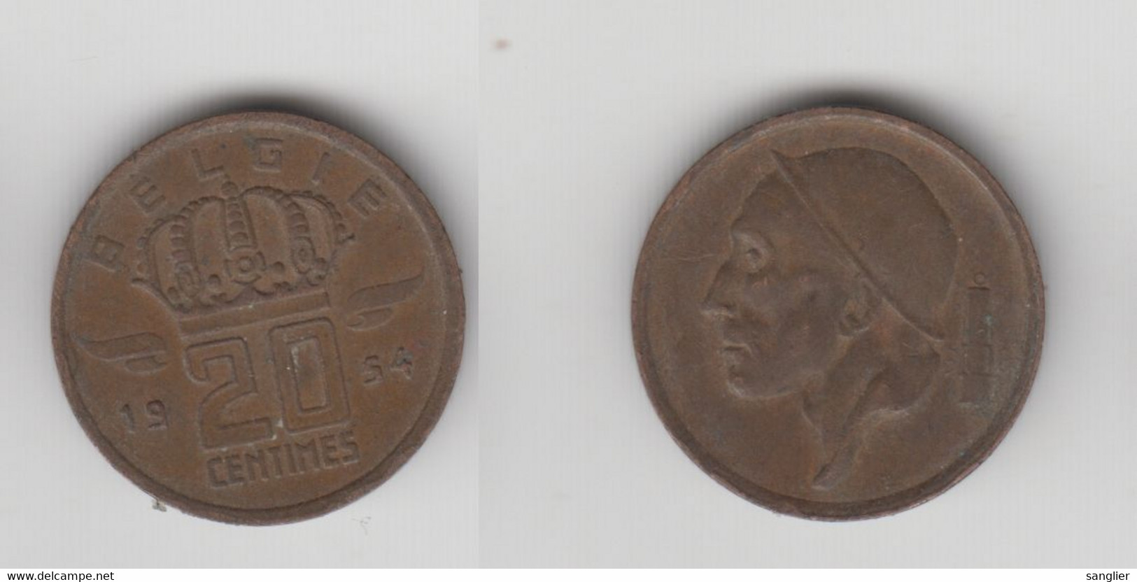 20 CTS 1954  FL - 20 Cents
