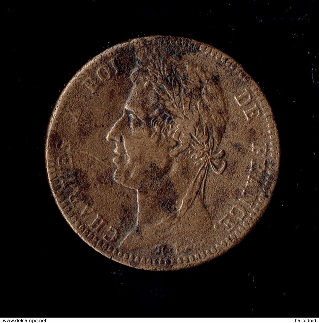 COLONIES GENERALES - 10 CTS CHARLES X 1828 A - TTB - Franse Koloniën (1817-1844)