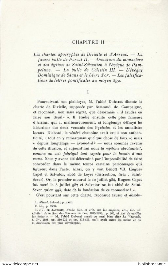 *L'EVECHE DE BAYONNE* "LES LEGENDES DE SAINT LEON" Par Jean De JAURGAIN E.O. En 1917 Exemplaire N°94/300 - Baskenland