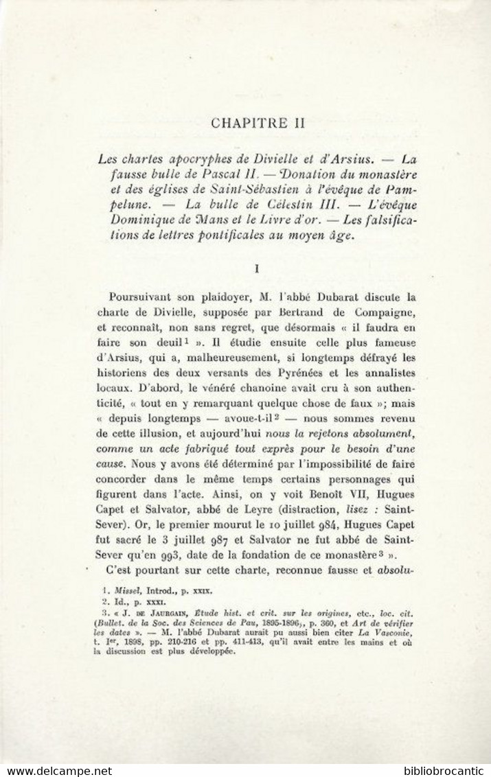 *L'EVECHE DE BAYONNE* "LES LEGENDES DE SAINT LEON" Par Jean De JAURGAIN E.O. En 1917 Exemplaire N°94/300 - Pays Basque