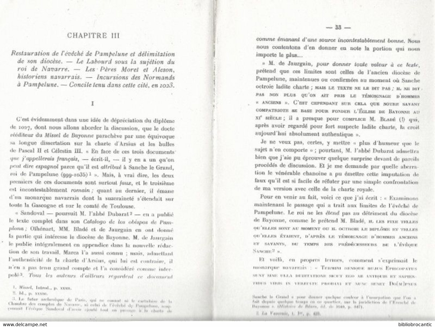 *L'EVECHE DE BAYONNE* "LES LEGENDES DE SAINT LEON" Par Jean De JAURGAIN E.O. En 1917 Exemplaire N°94/300 - Pays Basque