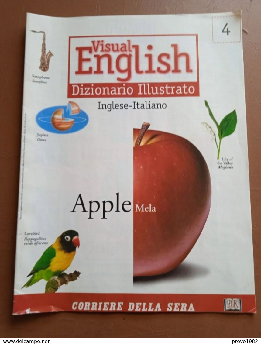 Volumi (fascicoli) Sfusi   Visual English  Dizionario Illustrato  Corriere Della Sera - Cursos De Idiomas