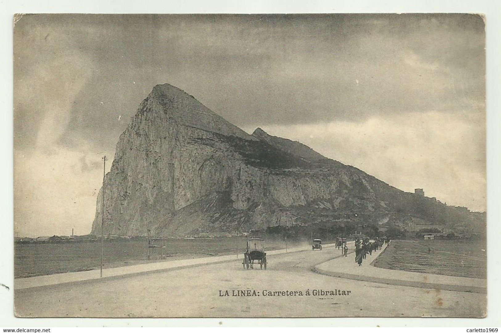 LA LINEA - CARRETERA A GIBRALTAR - VIAGGIATA  FP - Cádiz