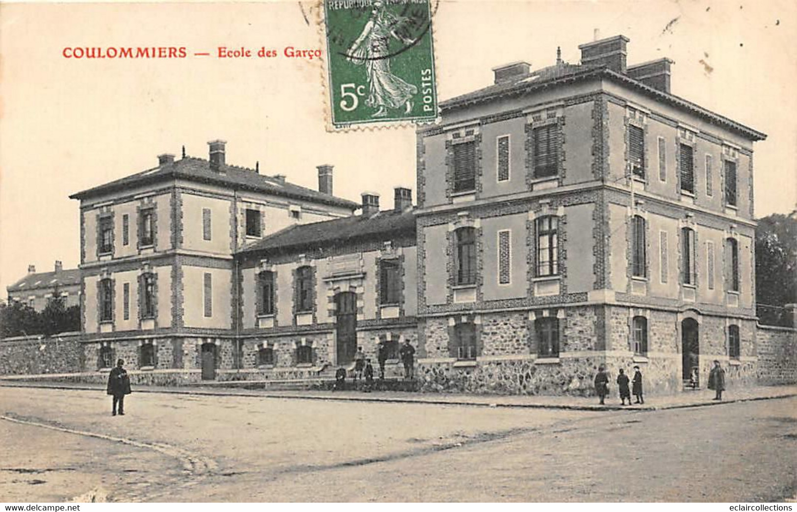 Coulommiers         77       Ecole Des Garçons         (voir Scan) - Coulommiers