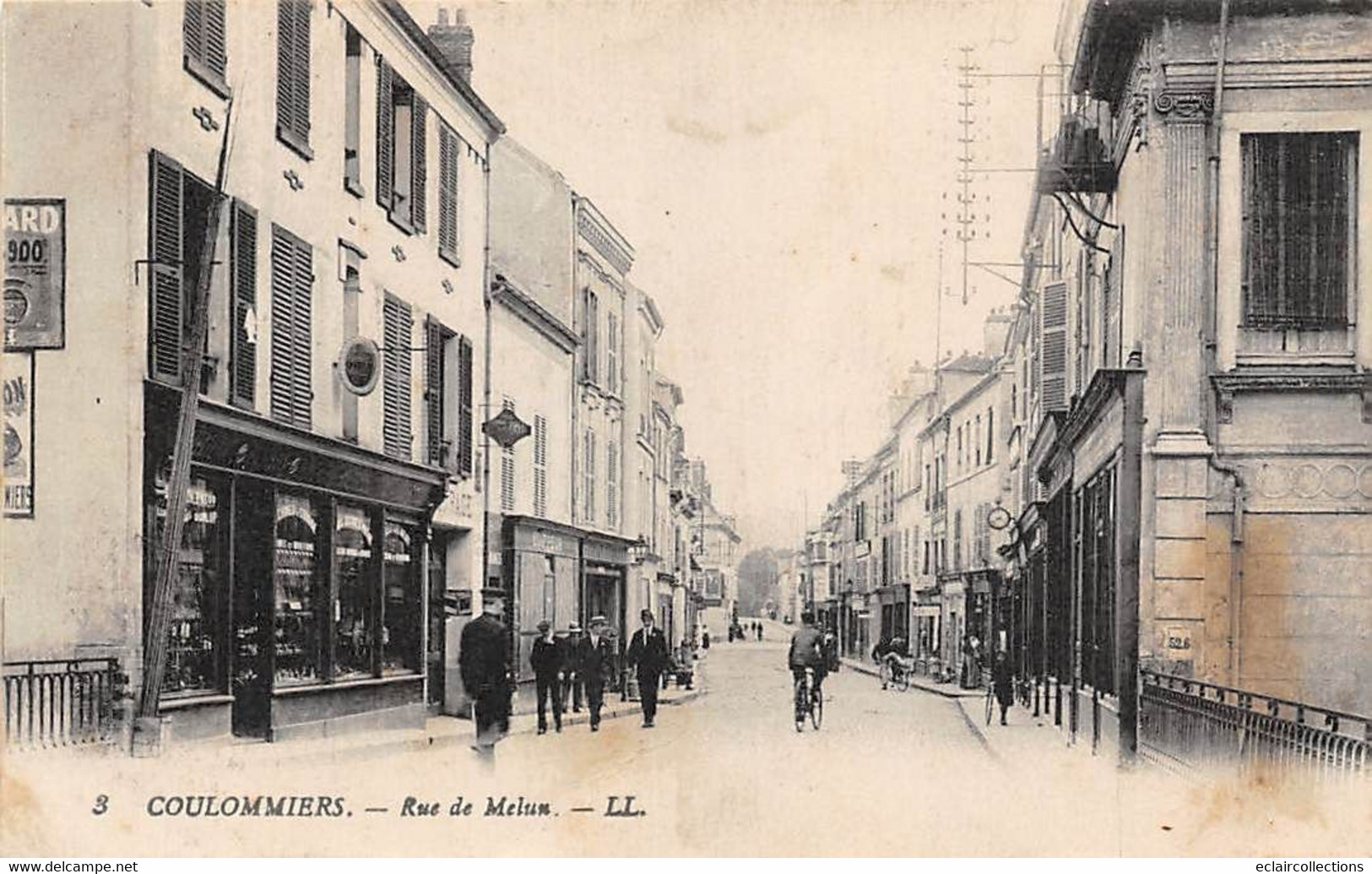 Coulommiers         77       Rue De Melun      N° LL 3         (voir Scan) - Coulommiers