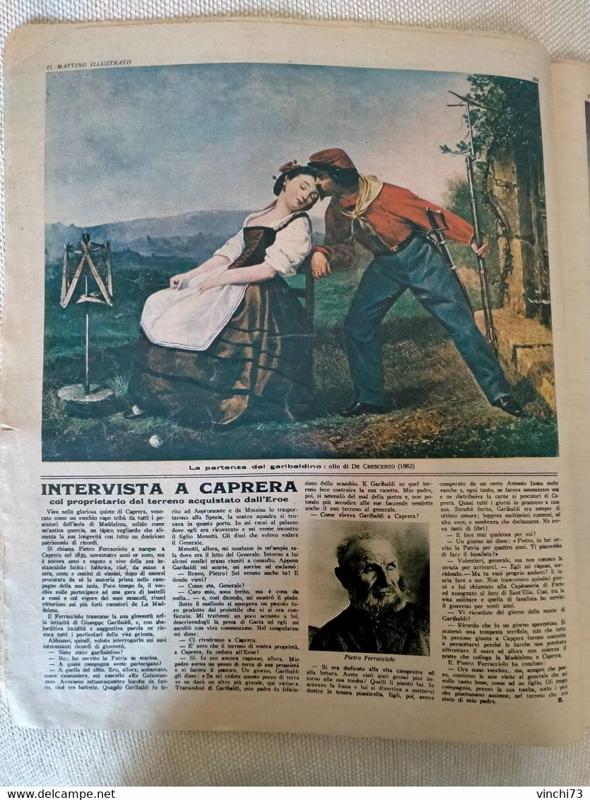 ! - ITALIA -IL MATTINO ILLUSTRATO 1932