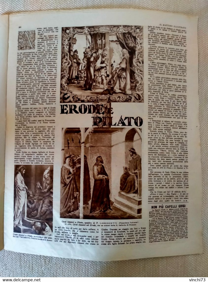 ! - ITALIA -IL MATTINO ILLUSTRATO 1933