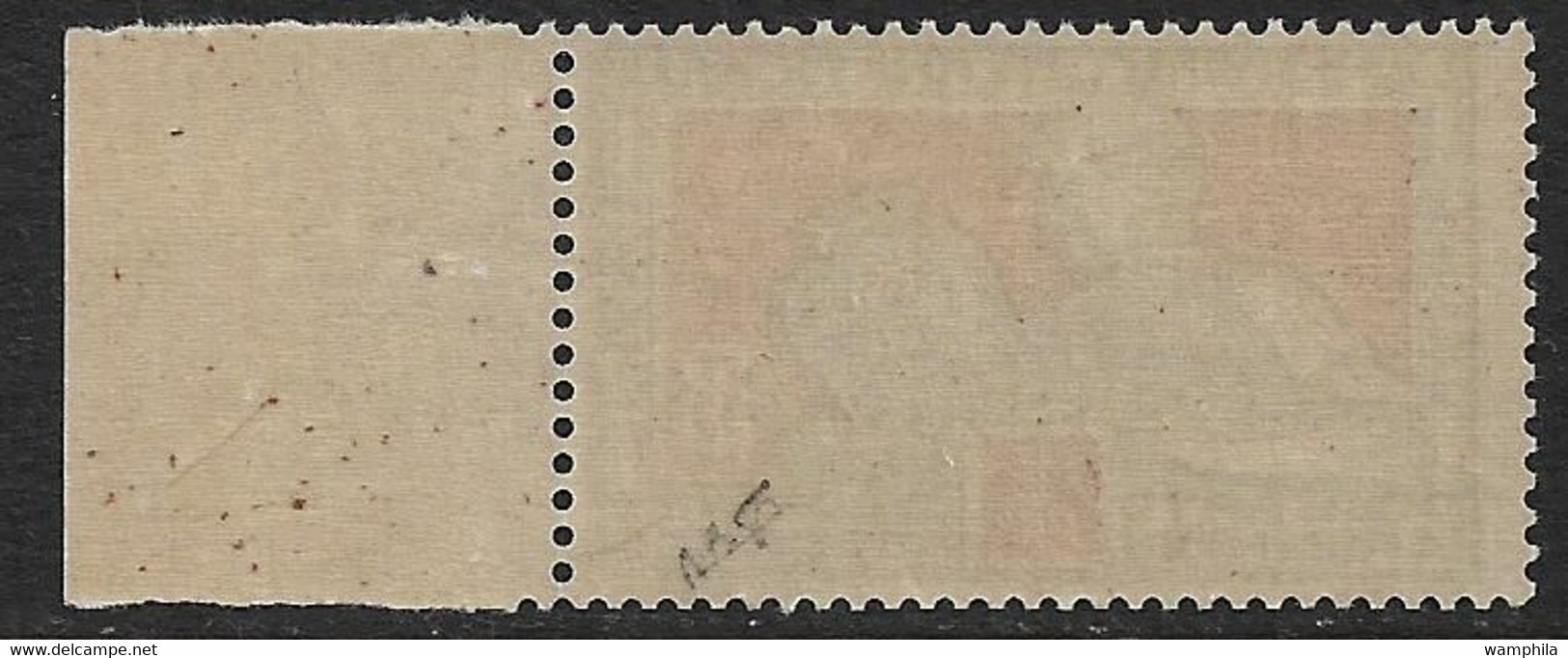 France Essai Bicolore Dentelé De 1936 N° 212* Vert Et Rouge. RARE. - Pruebas De Colores 1900-1944