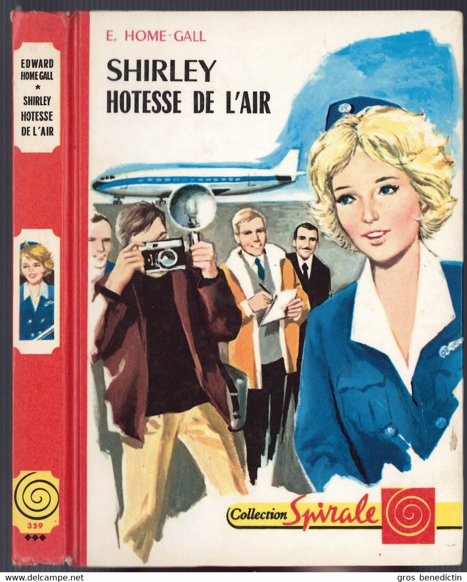 G.P. Spirale N°59 - Edward Home-Gall - "Shirley Hotesse De L'air" - 1964 - #Ben&Spi&Shirley - Collection Spirale