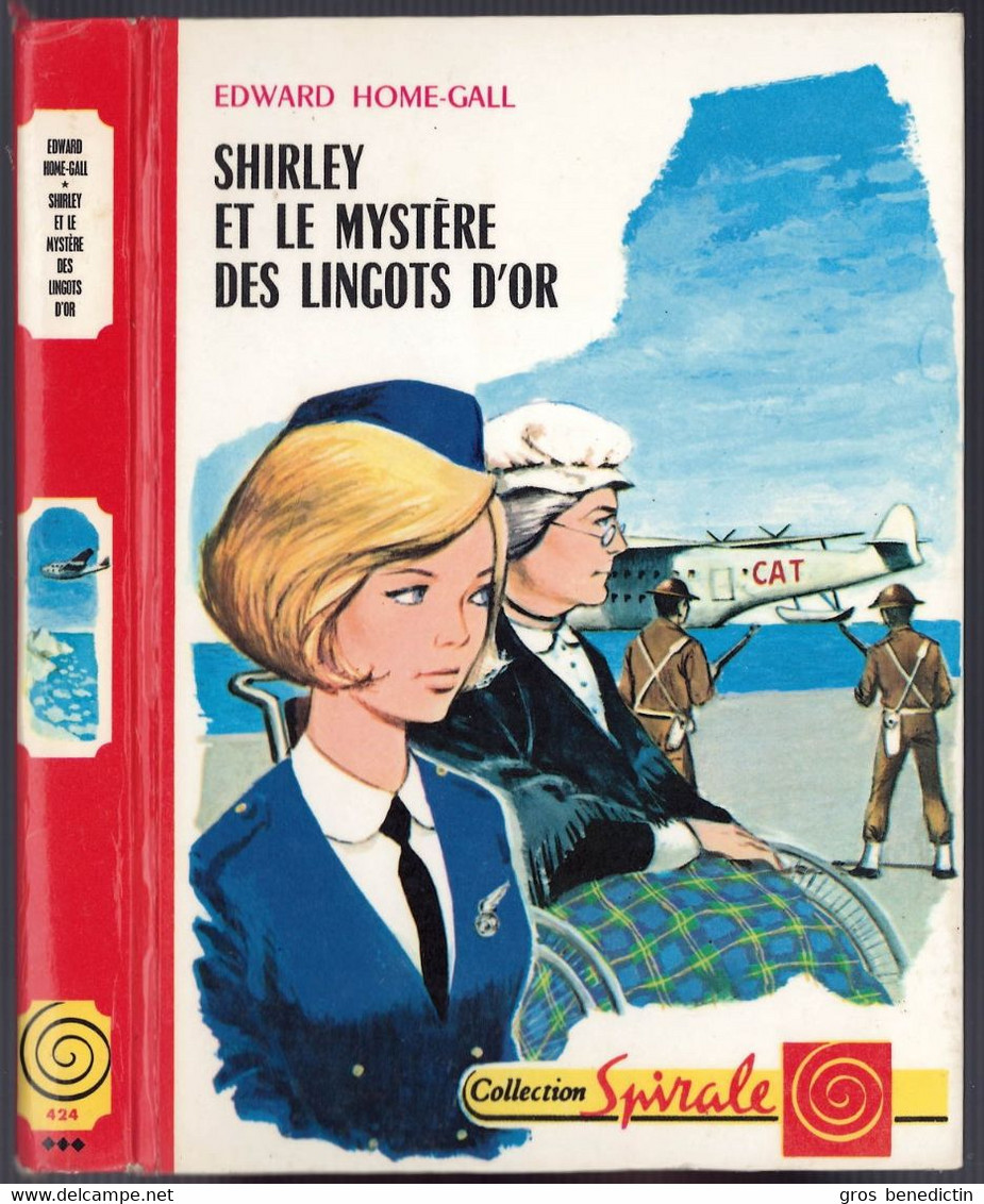 G.P. Spirale N°124 - Edward Home-Gall - "Shirley Et Le Mystère Des Lingots D'or" - 1967 - #Ben&Spi&Shirley - Collection Spirale
