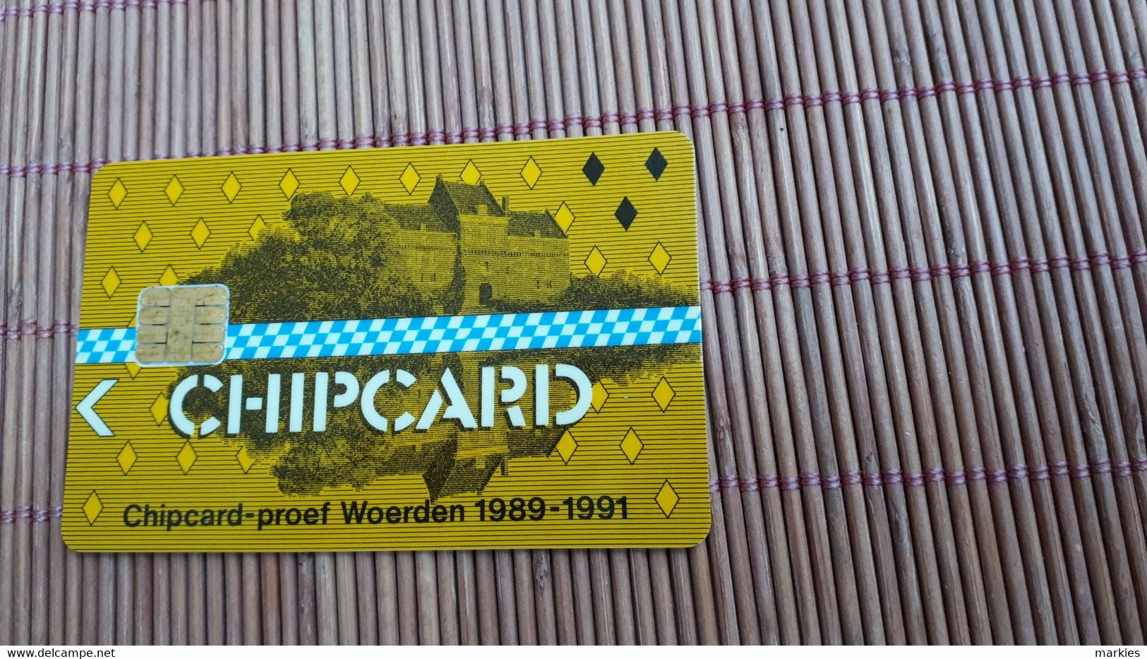 Experimental Chipcard For Bank 2 Scans Very Rare ! - Unknown Origin