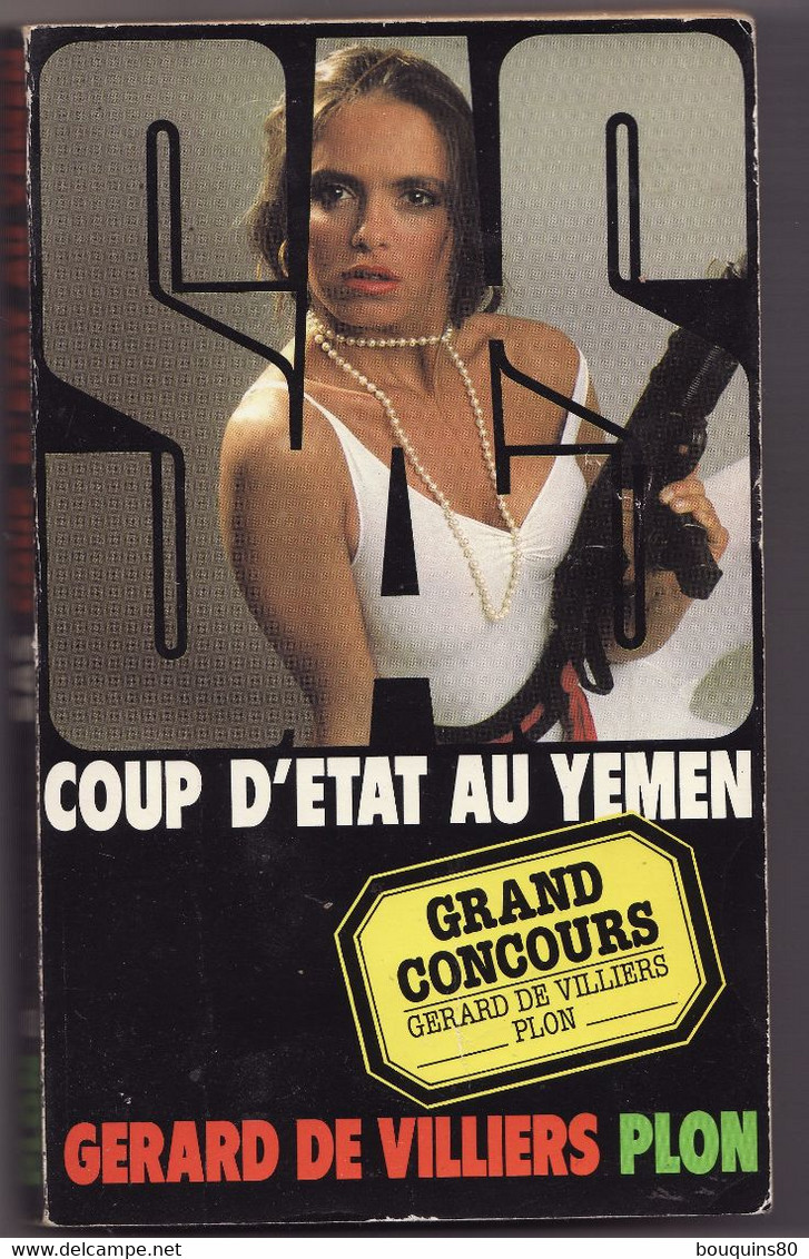 SAS N°83 COUP D'ETAT AU YEMEN GERARD DE VILLIERS 1986 - SAS