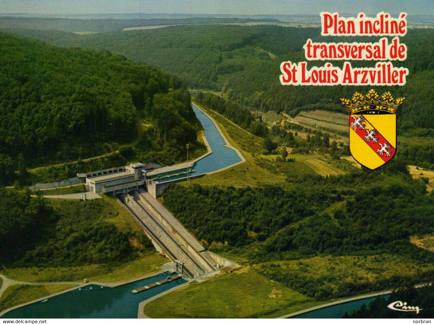 SAINT LOUIS - ARZVILLER - 57 - Moselle - Plan Incliné - Ascenseur à Bateaux - 3 Cartes - Arzviller