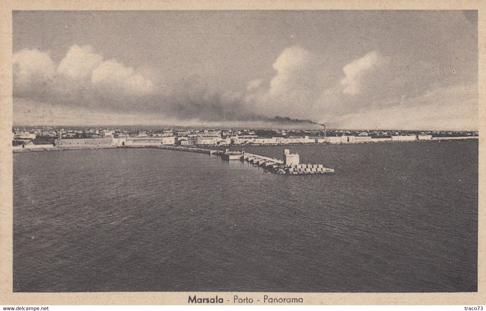 MARSALA  /  Porto - Panorama _ Viaggiata - Marsala