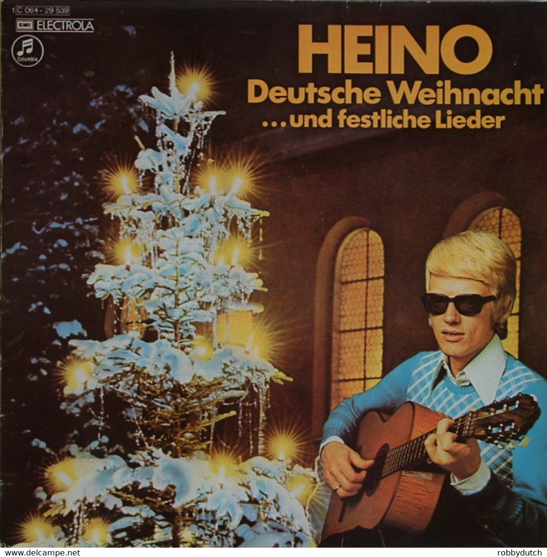 * LP *  HEINO - DEUTSCHE WEIHNACHT ....UND FESTLICHE LIEDER (mit "pop-up" Cover!!) - Navidad