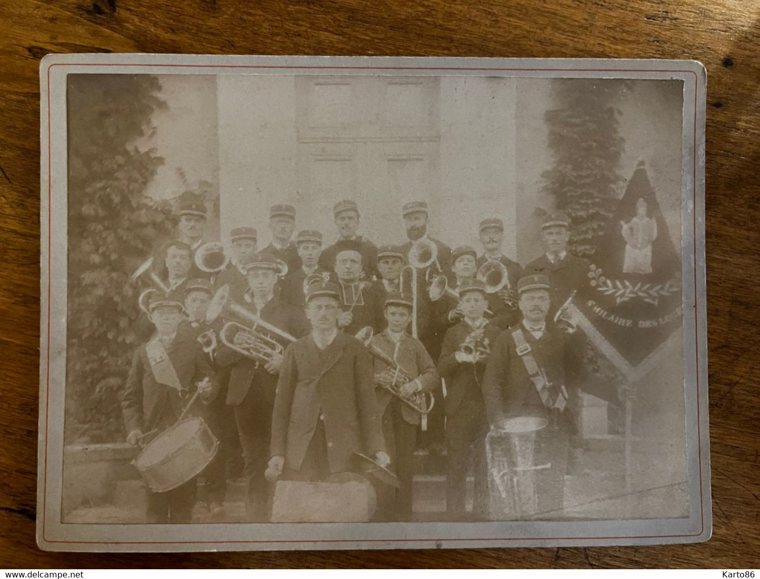 St Hilaire Des Loges * Photo Circa 1860/1895 * La Fanfare Du Village * Orchestre Musique Musiciens - Saint Hilaire Des Loges