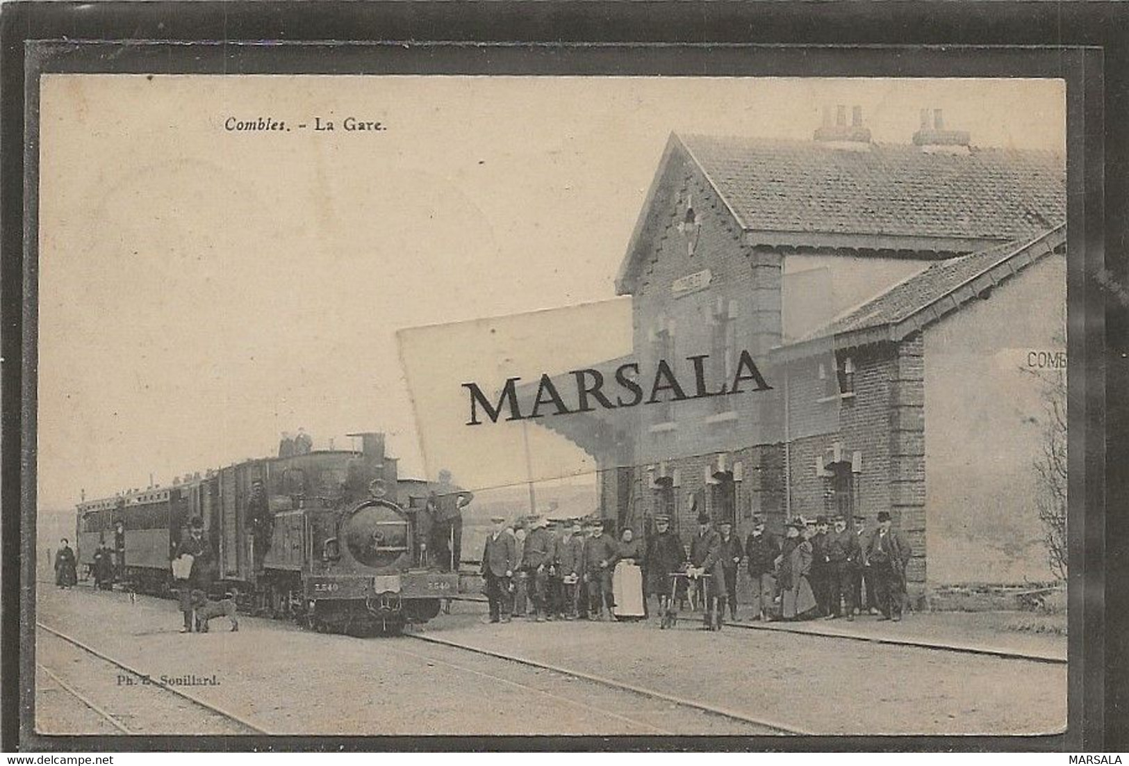 CPA  Combles La Gare - Combles