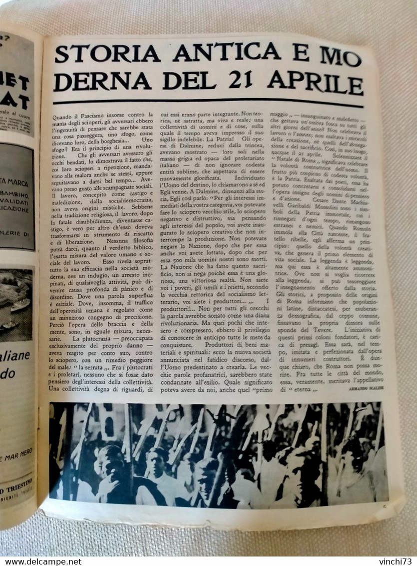 ! - ITALIA -GIOVENTÙ FASCISTA  DEL 1934 - Art, Design, Décoration