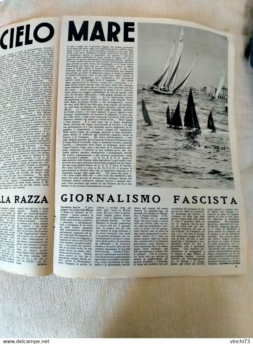 ! - ITALIA -GIOVENTÙ FASCISTA  DEL 1934