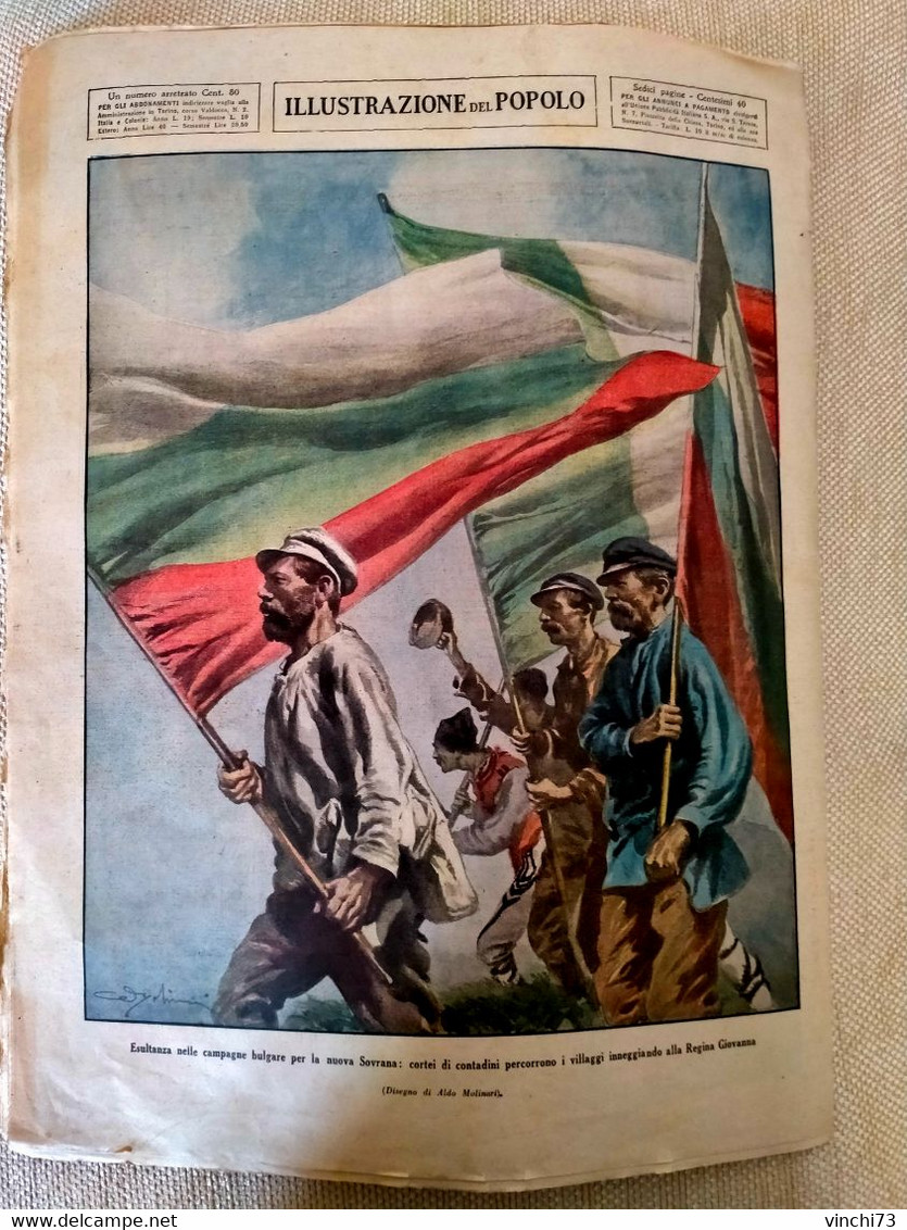 ! - ITALIA -ILLUSTRAZIONE DEL POPOLO 1930