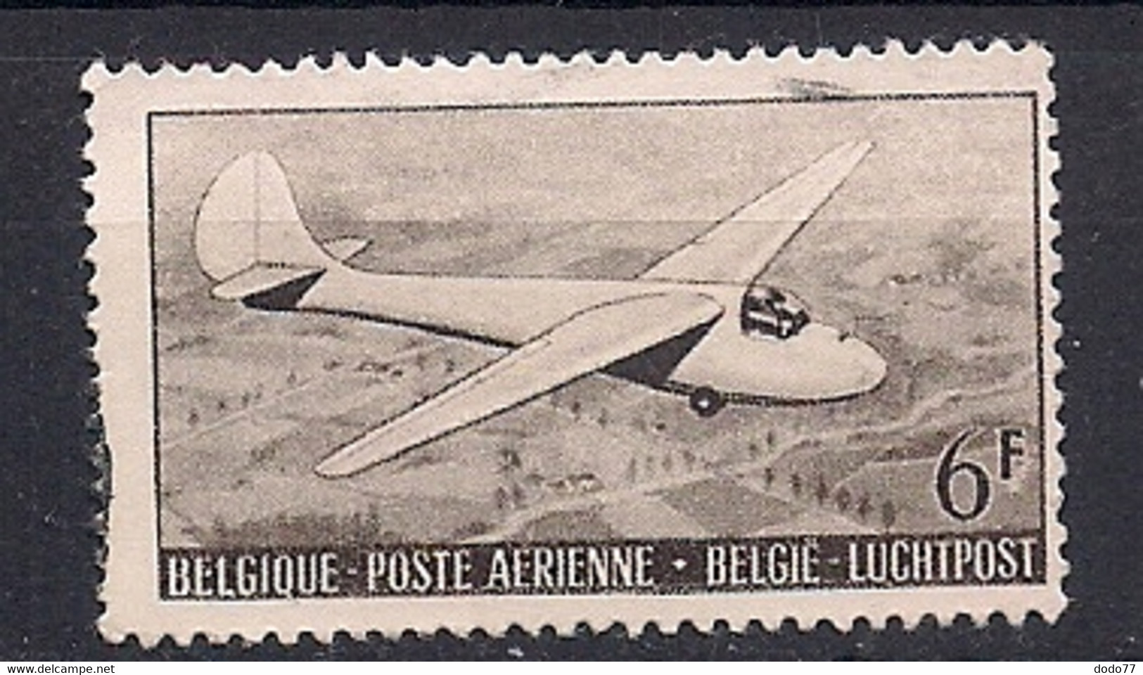 BELGIQUE  POSTE AERIENNE    N°  28   OBLITERE - Used