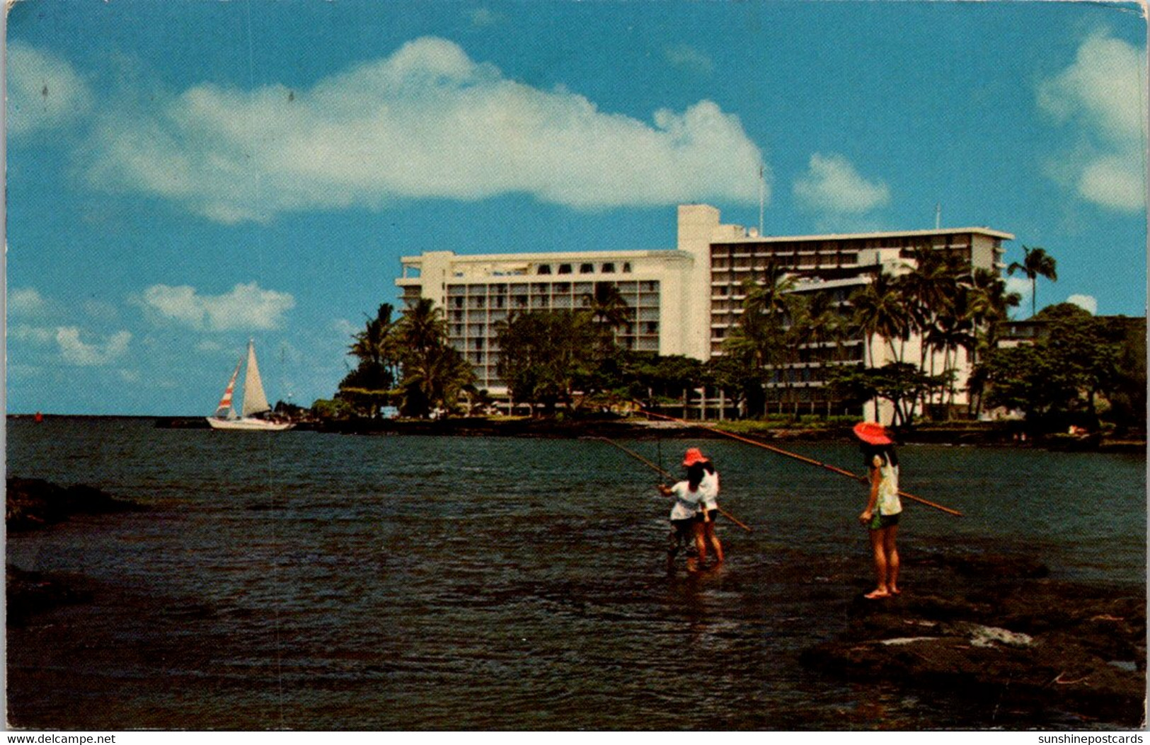 Hawaii Hilo Bay Naniloa Surf Hotel 1975 - Hilo